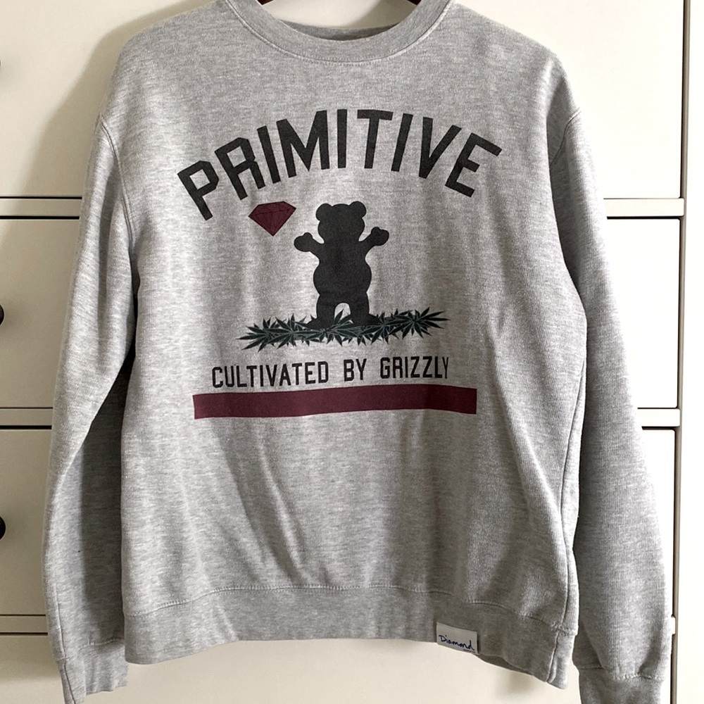 Diamond Supply Co. x Grizzly (Primitive) | Men’s Crewneck Sweater | Size L